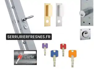 Serrure 5 points carénée Fresnes